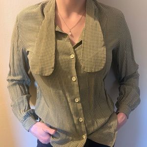 Vintage Silk Valentino Blouse
